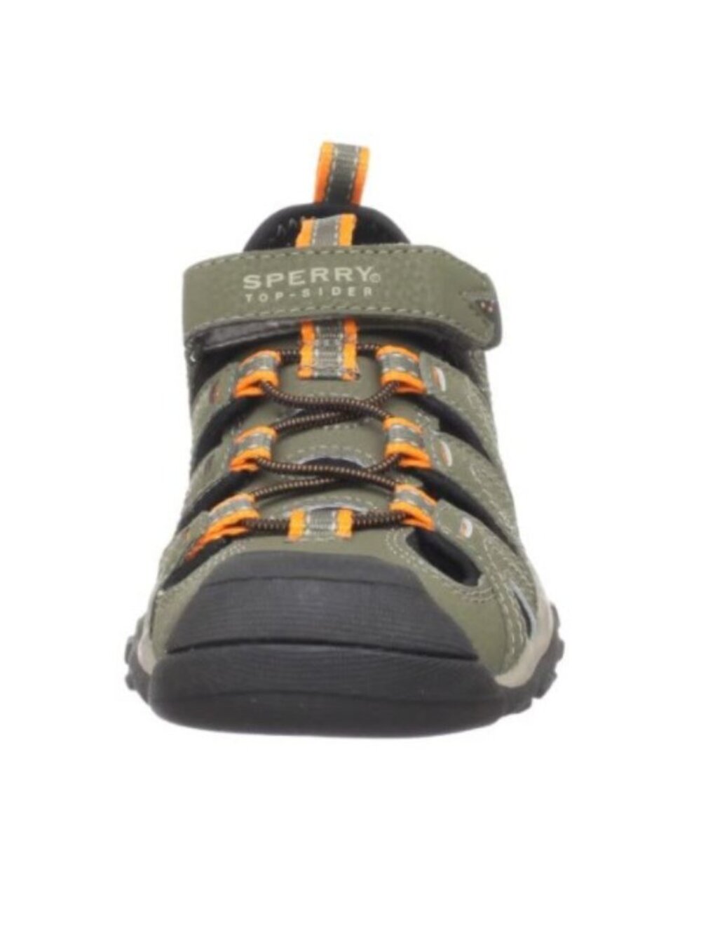 Sperry Top-Sider Kids Boys Wet Tech Closed-Toe Fisherman Sandal Oliver Green 11W - Picture 7 of 16